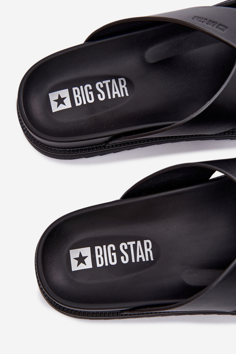 Pánske kožené šľapky Big Star