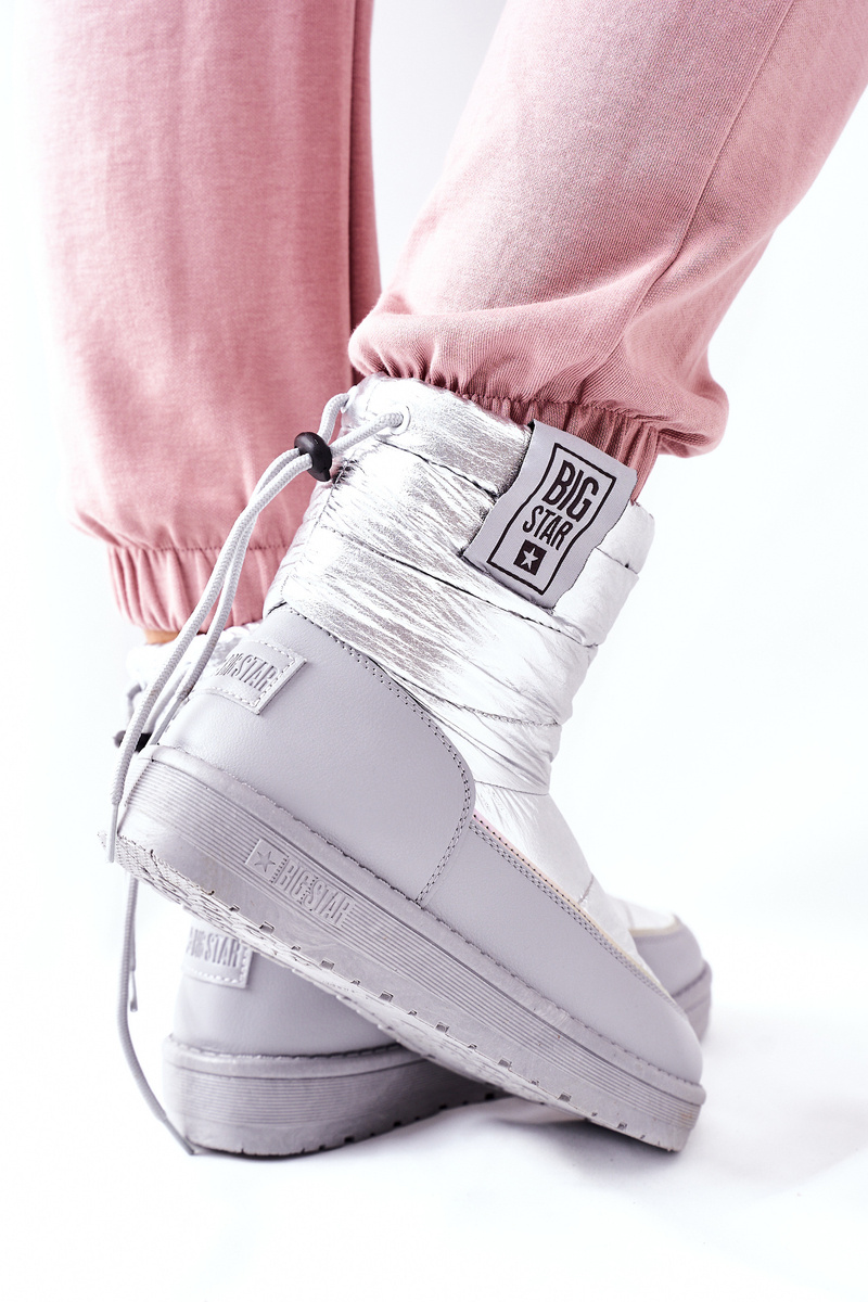 Cizme de iarna dama Kesi Silver