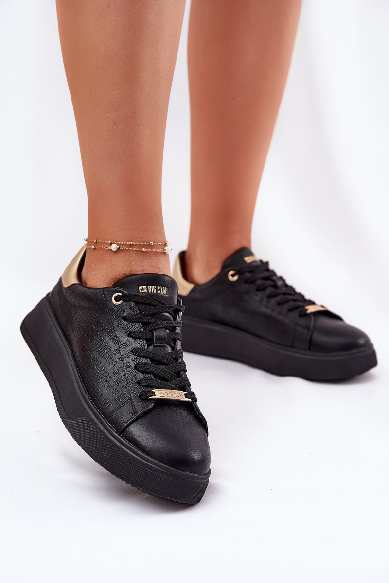 BIG STAR SHOES Dámske Sneakers Z Eko Kože Big Star
