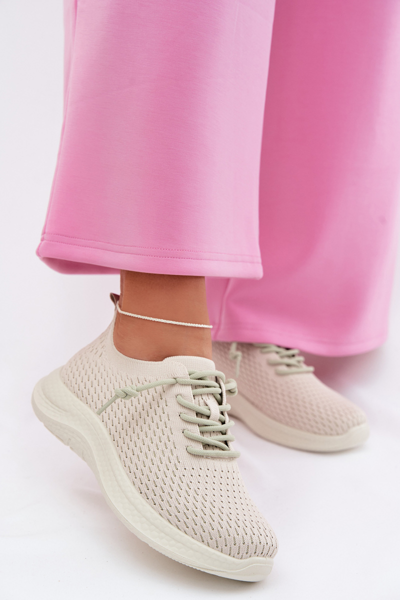 Dámske športové topánky Beige Carmivelle