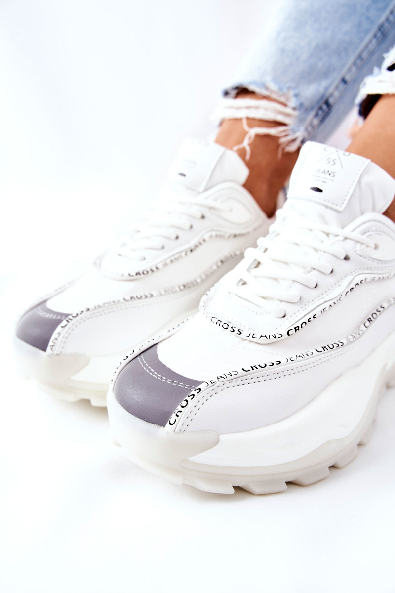 Women's sports shoes Cross Jeans II2R4017C white