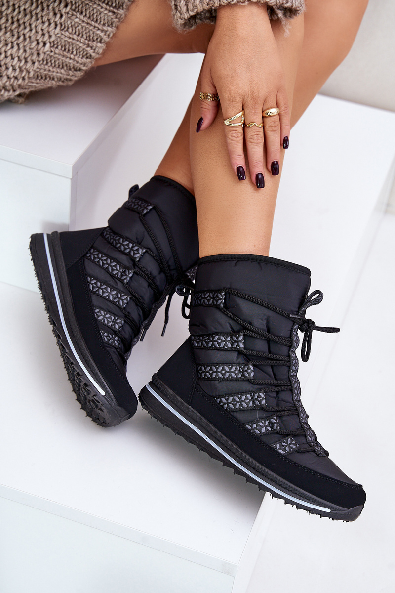 Women&#039;s Snow Boots Progress PROGJ-20-02 Black