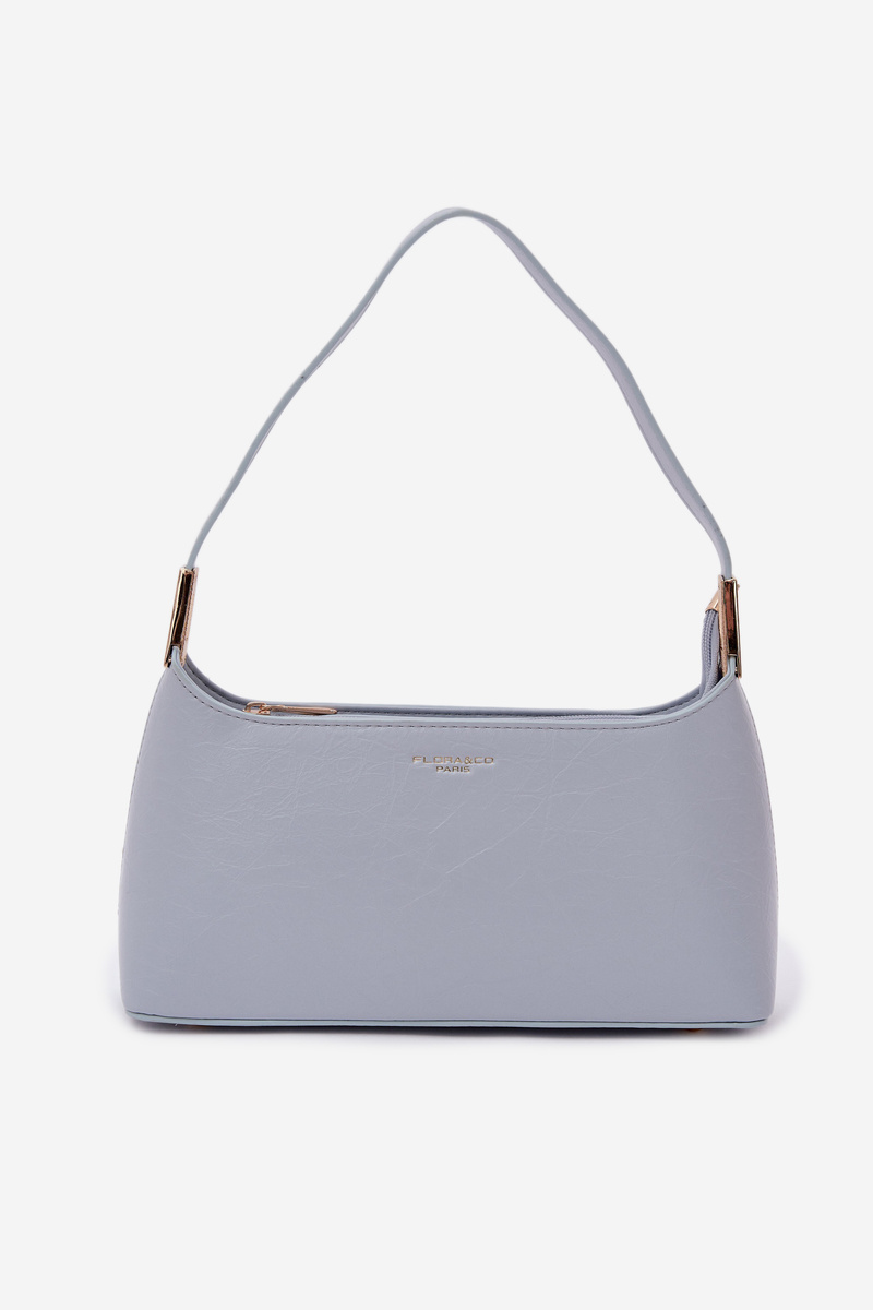 Flora&amp;Co Modrá Eco Kožená Kabelka Tielle