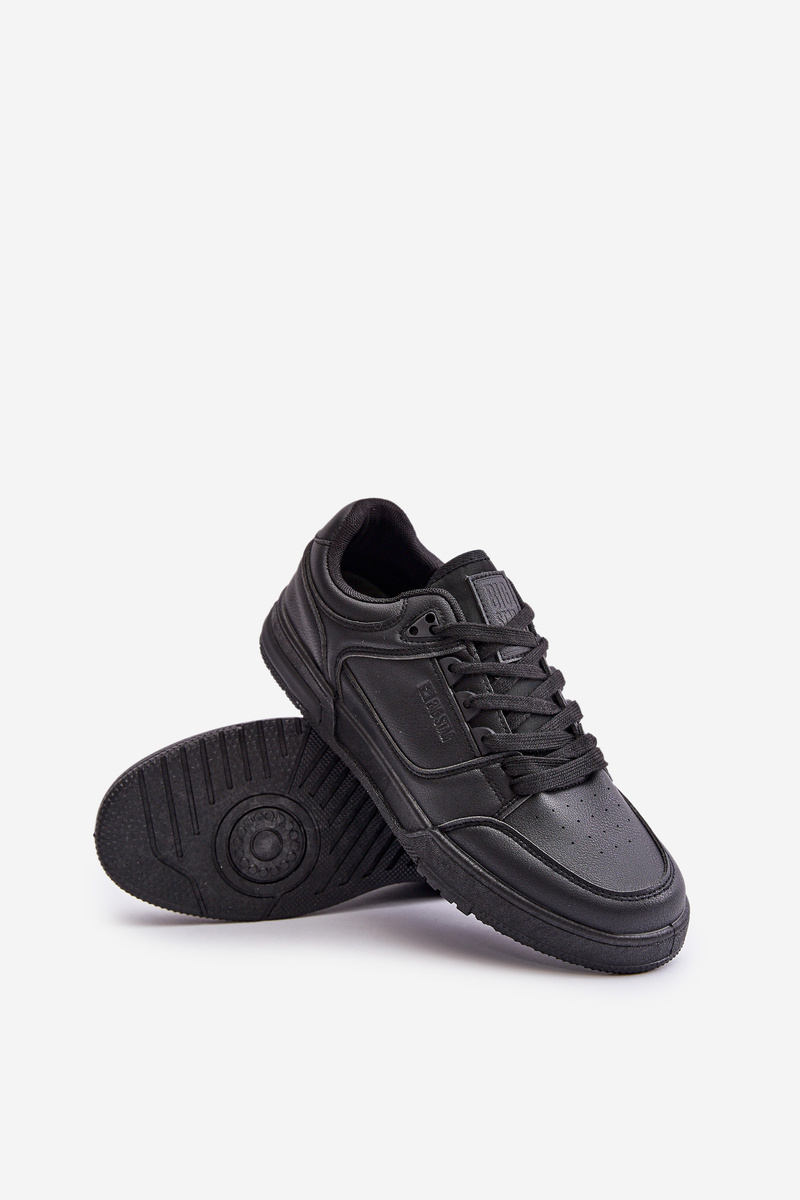 Low men's sneakers Big Star HI-POLY SYSTEM Black