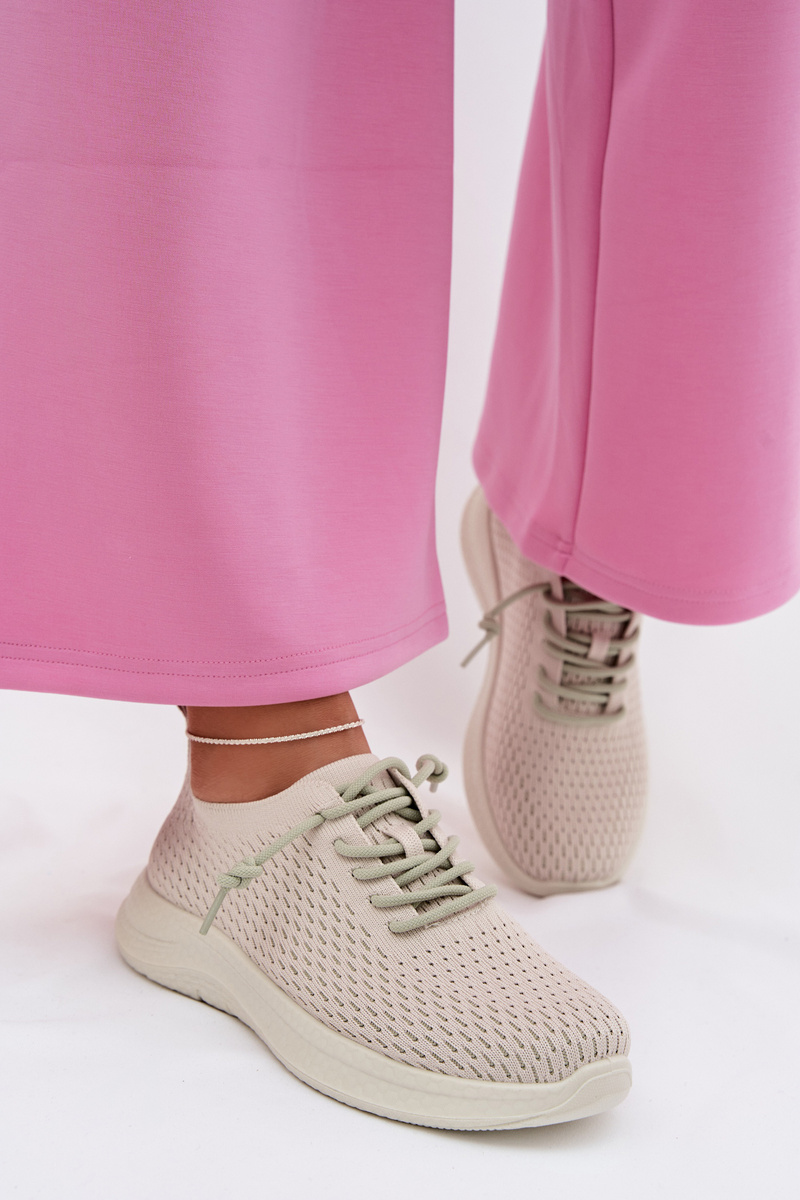 Dámske športové topánky Beige Carmivelle