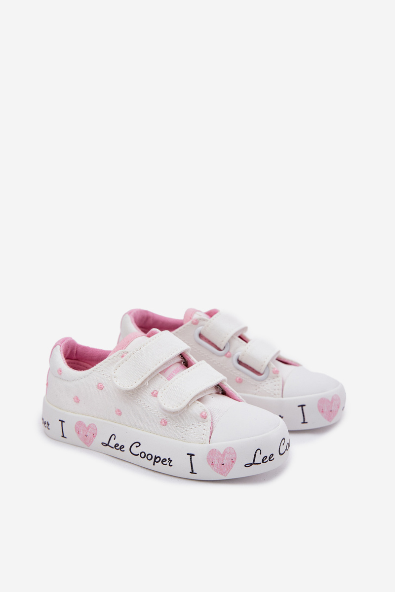 Dievčenské Tenisky Na Suchý Zips Lee Cooper