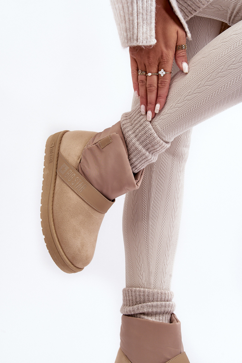 Papuci iarna de dama, BIG STAR SHOES