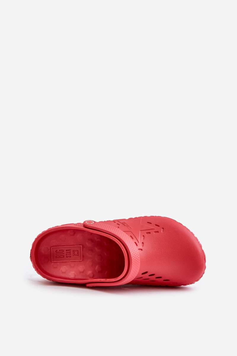 Men&#039;s lightweight slippers Chodaki Big Star Red