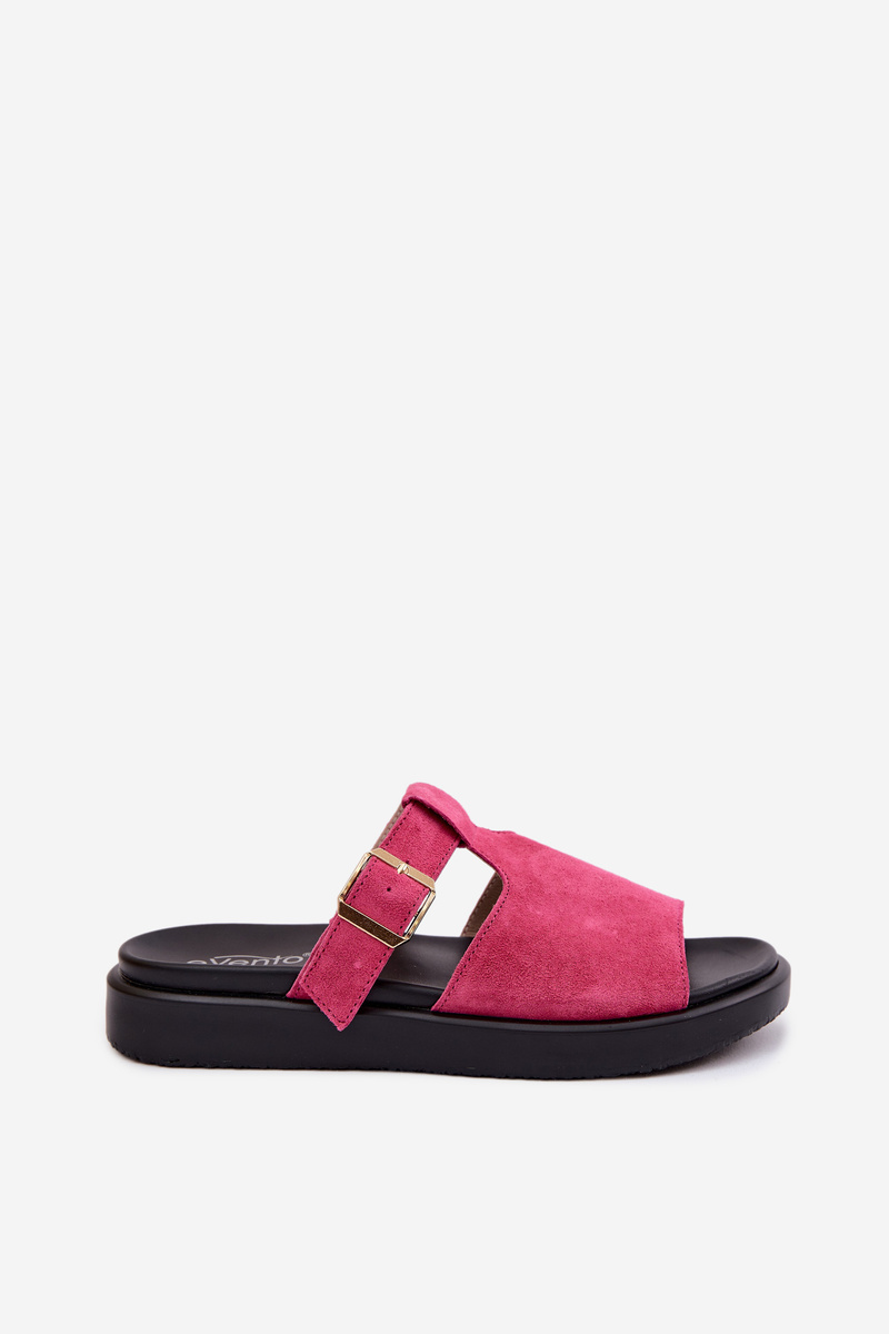 Boto Suede dámske sandále na platforme s prackou
