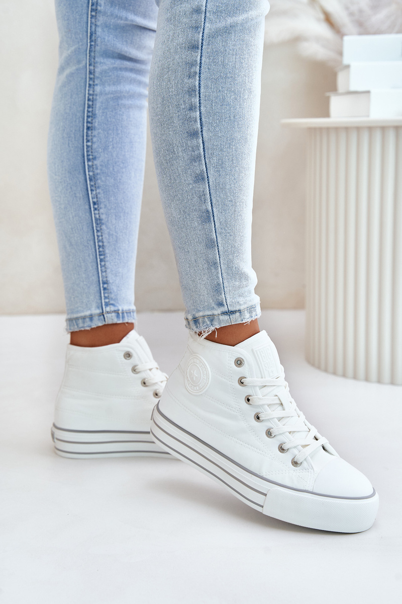BIG STAR SHOES Zateplené dámske tenisky na platforme
