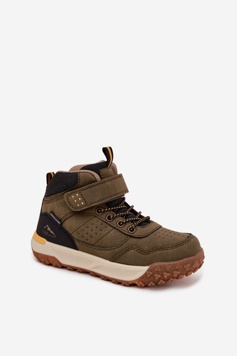 Детски туристически обувки с велкро закопчаване