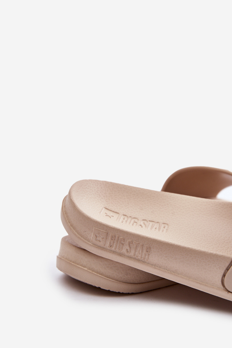 Lightweight Women&#039;s Big Star OO274035 Beige Slippers
