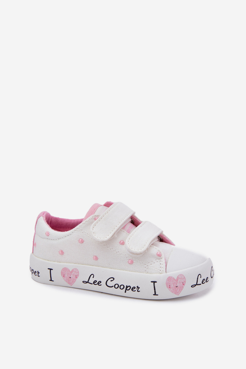 Dievčenské Tenisky Na Suchý Zips Lee Cooper