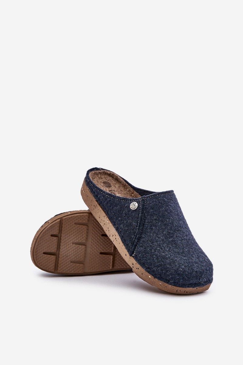 Men&#039;s home footwear slippers Inblu dark blue