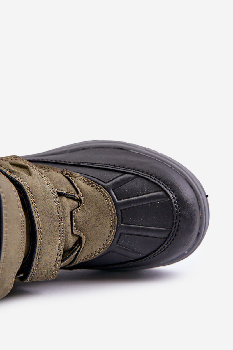 Insulated Boys' Snow Boots Lee Cooper Green