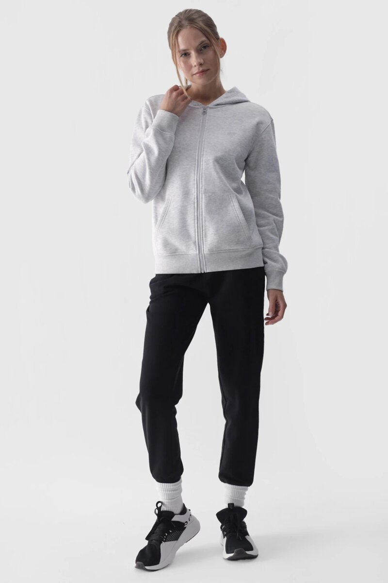 4f Polar Negru Cu Guler Înalt Regular Femei 4FSS23TFLEF049