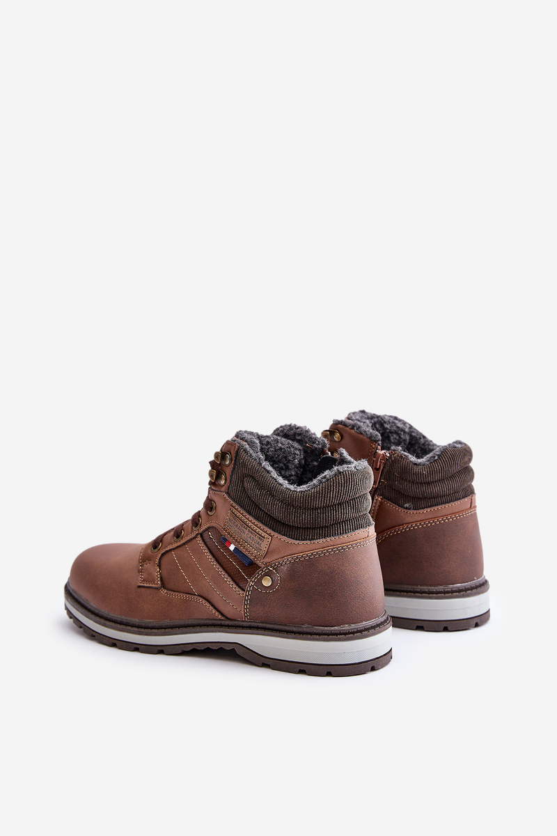 Insulated men&#039;s trappers McBraun brown