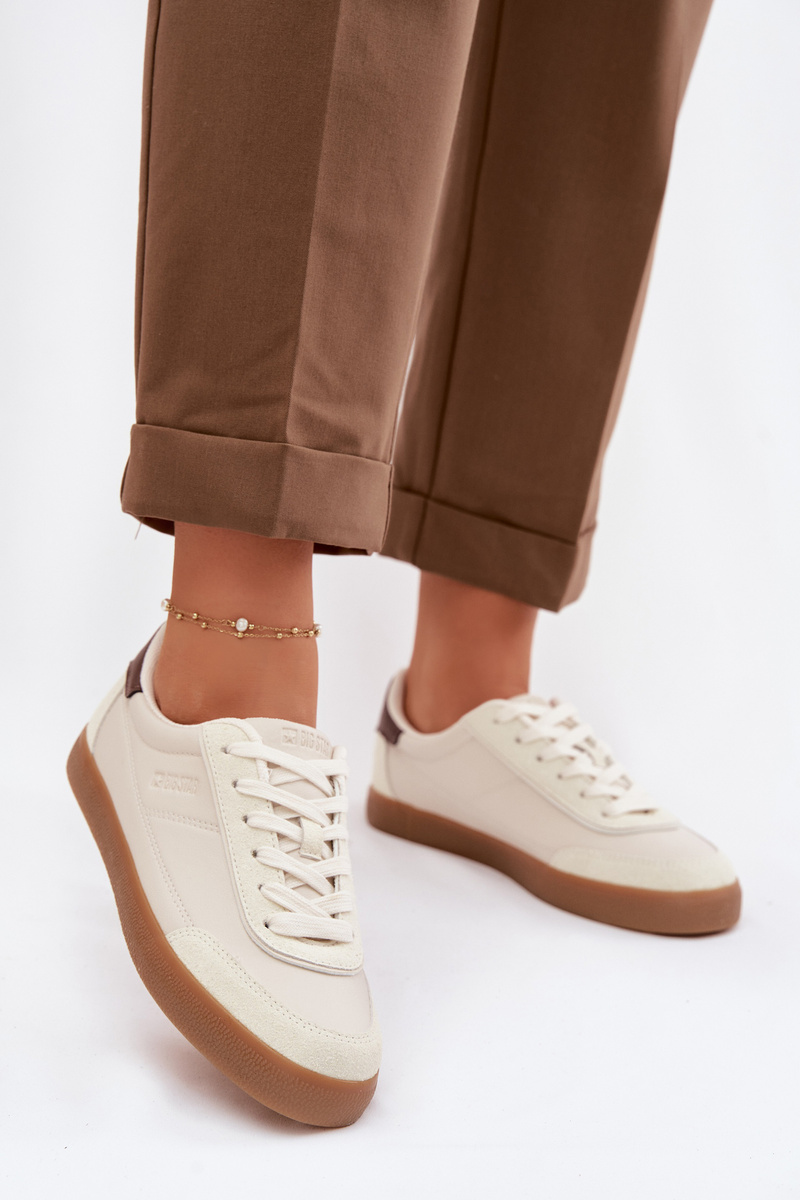 Дамски маратонки Big Star, изработени от екокожа