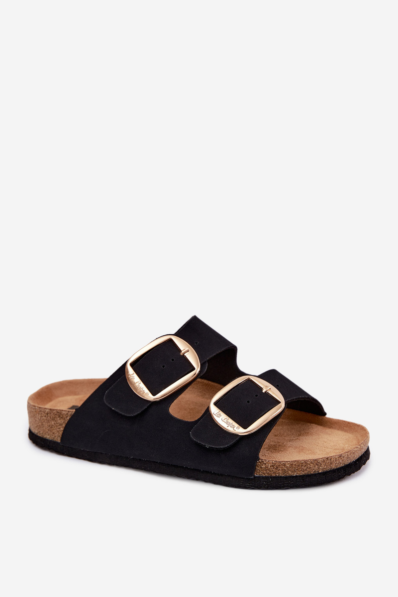 Dámske korkové sandále s remienkami Lee Cooper
