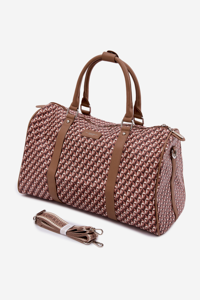 Flora&Co Cestovná taška hnedá