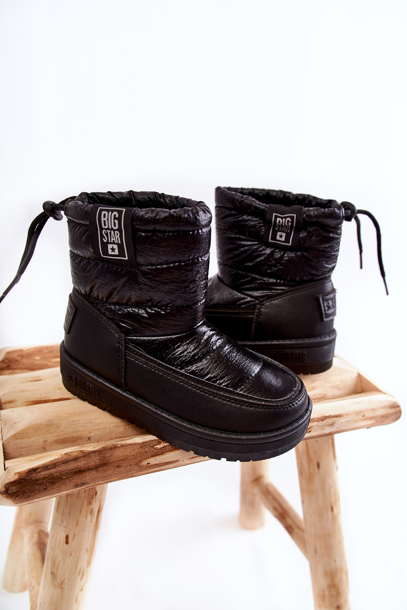 Dětské sněhule Big Star KK374220 Černá 30