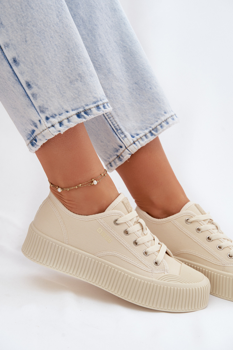 Дамски маратонки на платформа Big Star