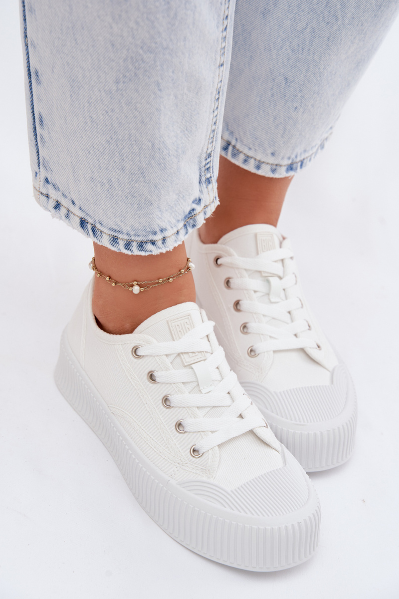 Дамски маратонки на платформа Big Star