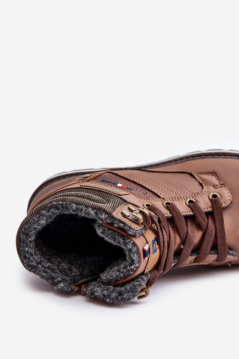 Insulated men&#039;s trappers McBraun brown