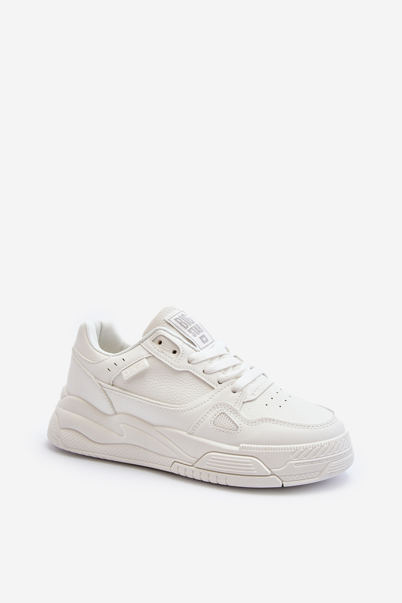 BIG STAR SHOES Dámske športové topánky tenisky Big Star MM274354 biela