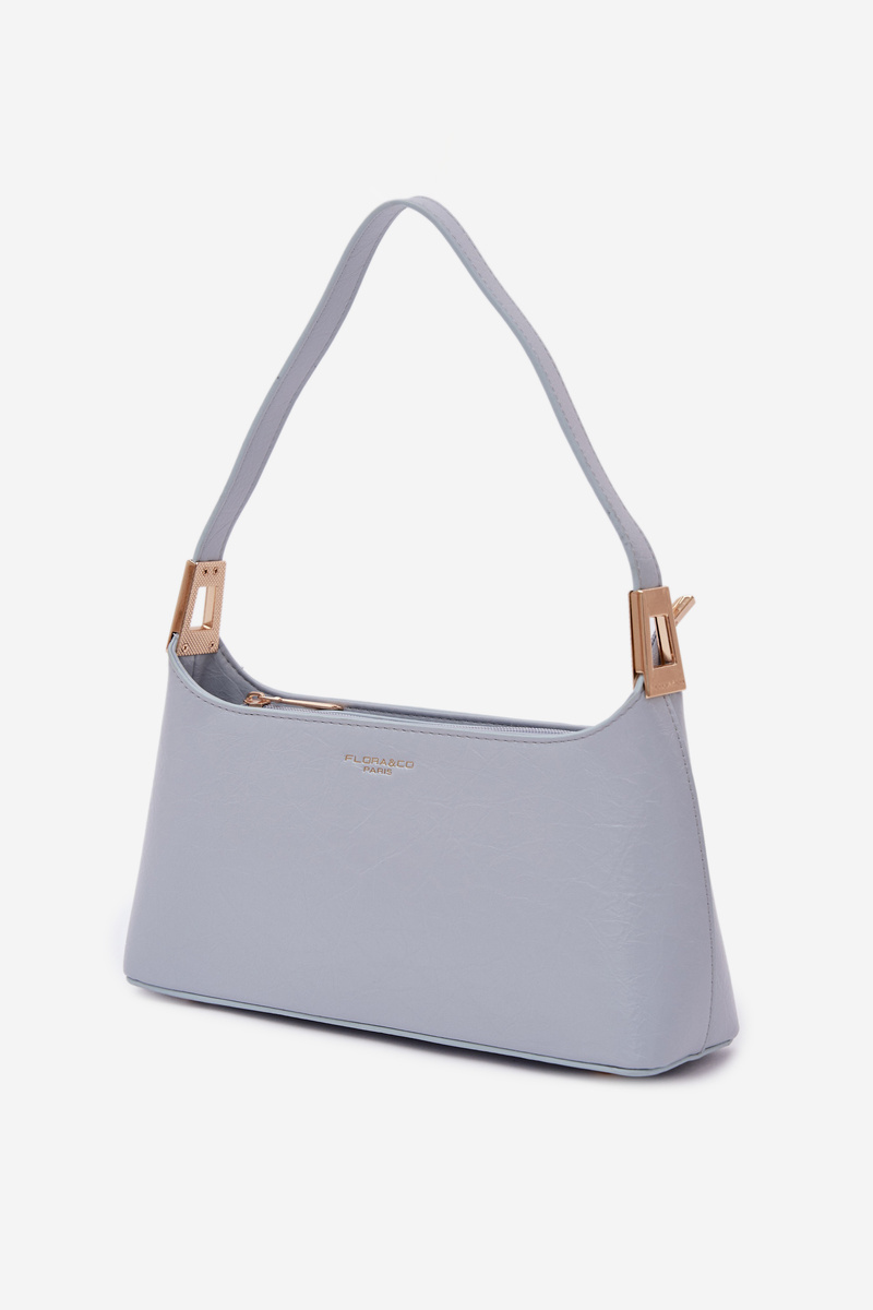 Flora&Co Modrá Eco Kožená Kabelka Tielle