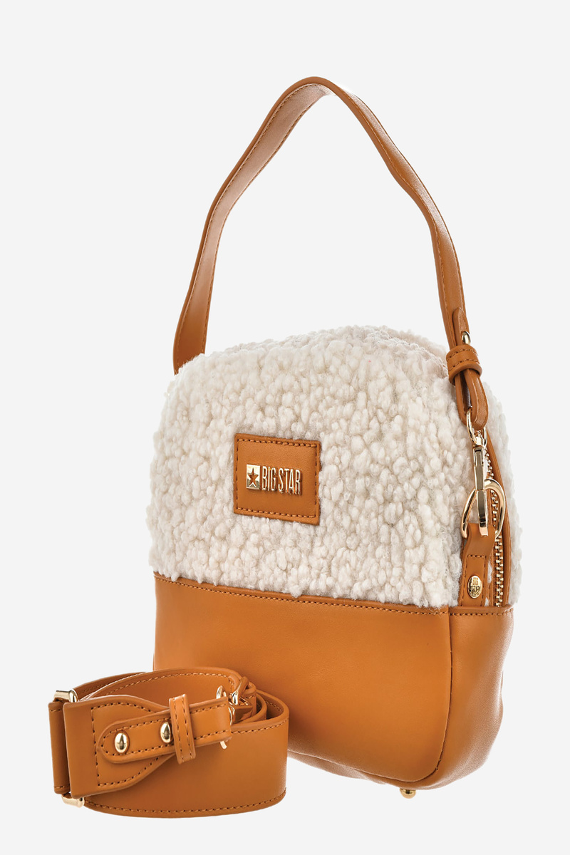 Small women&#039;s handbag Big Star Camel