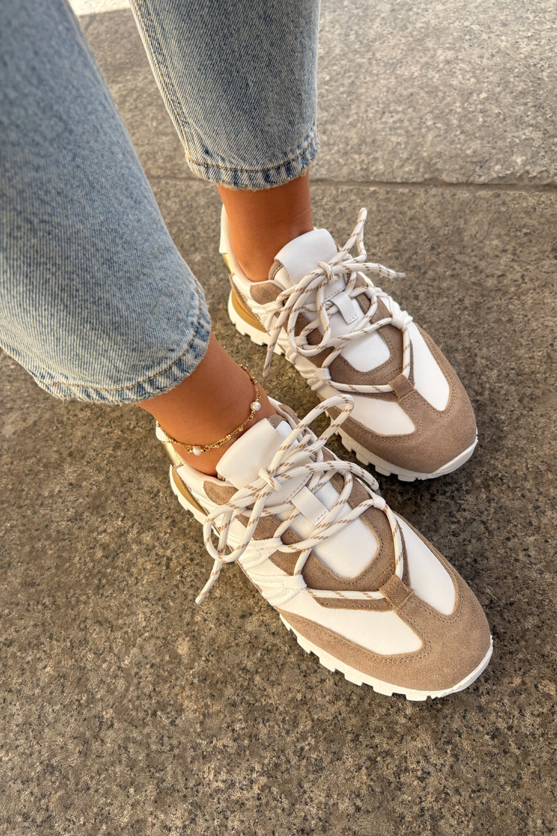 Kožené Polobotky Sneakers Dámske Artiker
