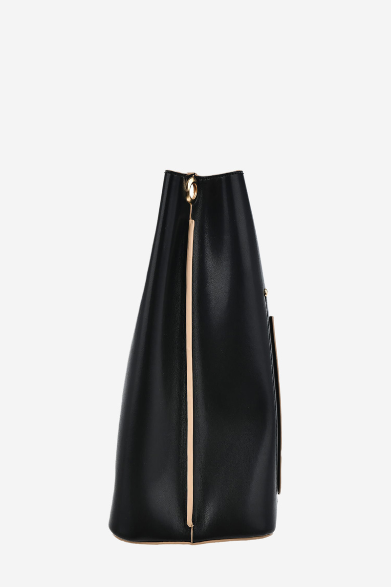 Women&#039;s handbag made of eco leather Big Star black