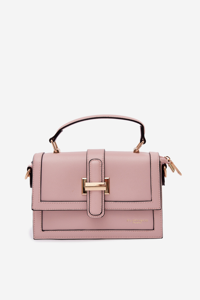 Flora&amp;Co Růžová crossbody kabelka