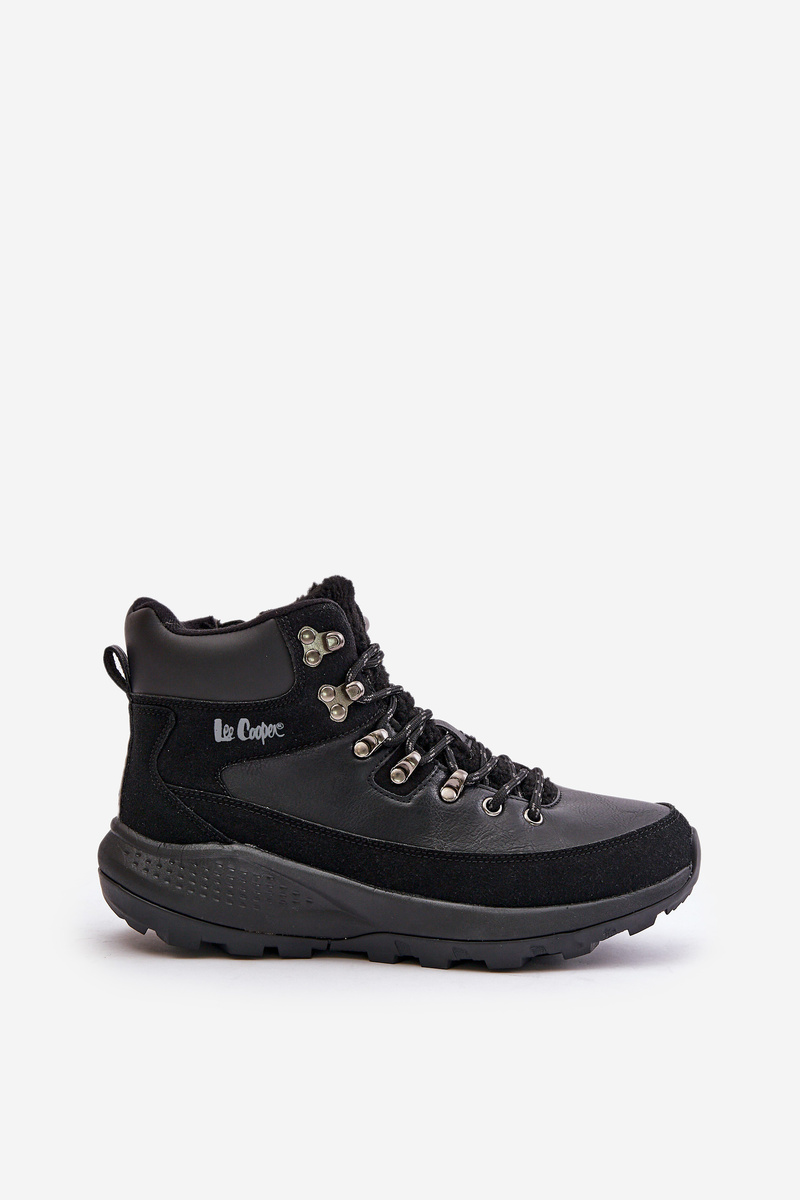 Women&#039;s lightweight trapper shoes with zip Lee Cooper black