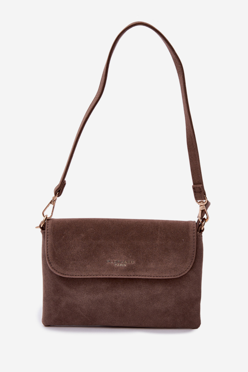 Flora&amp;Co malá crossbody taška z eko semiše