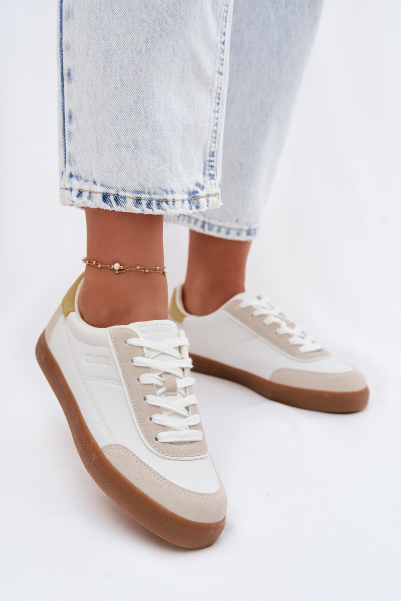 Дамски маратонки Big Star, изработени от екокожа