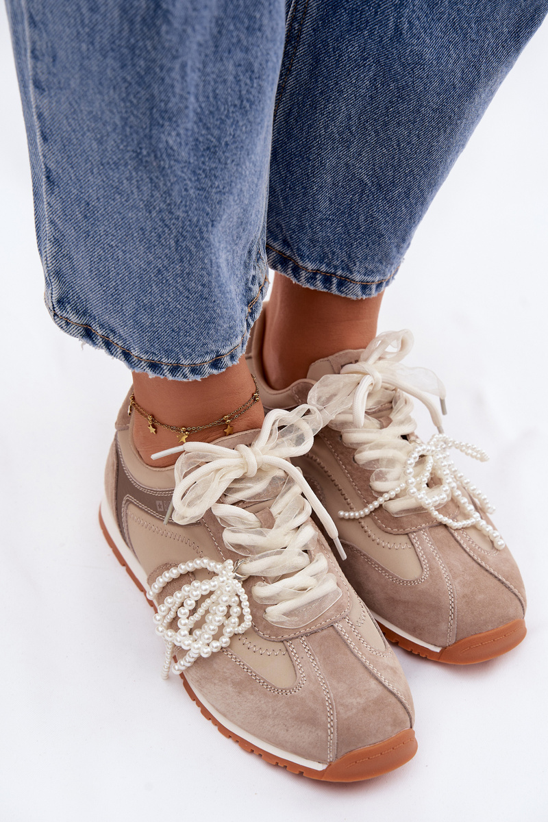 Кожени велурени маратонки Big Star