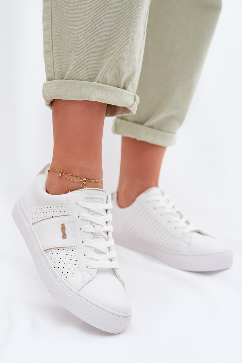 Дамски перфорирани маратонки Big Star