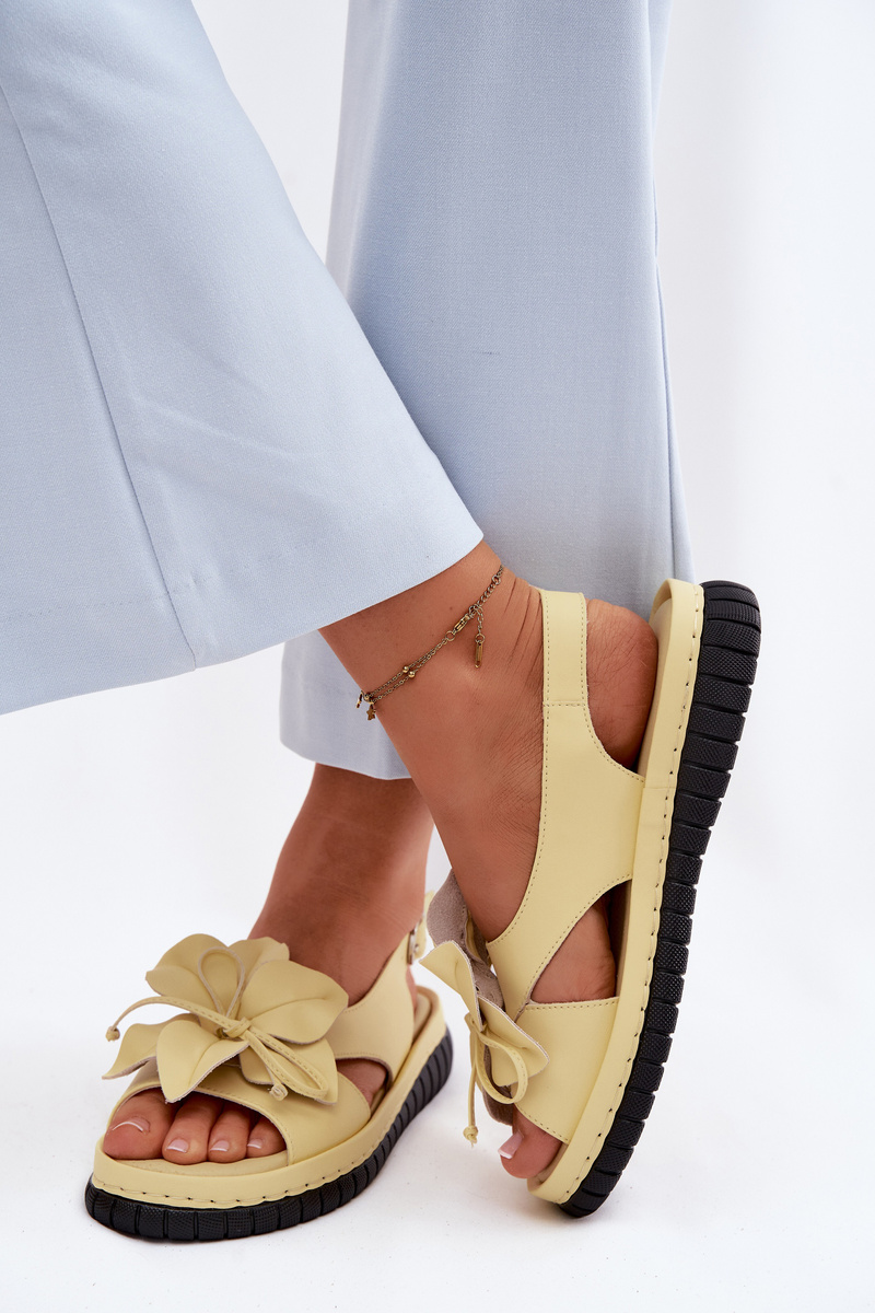 Sandale din piele pentru femei Vinceza