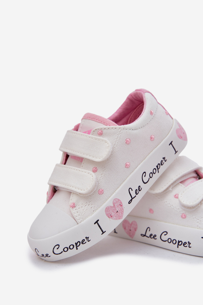 Dievčenské Tenisky Na Suchý Zips Lee Cooper