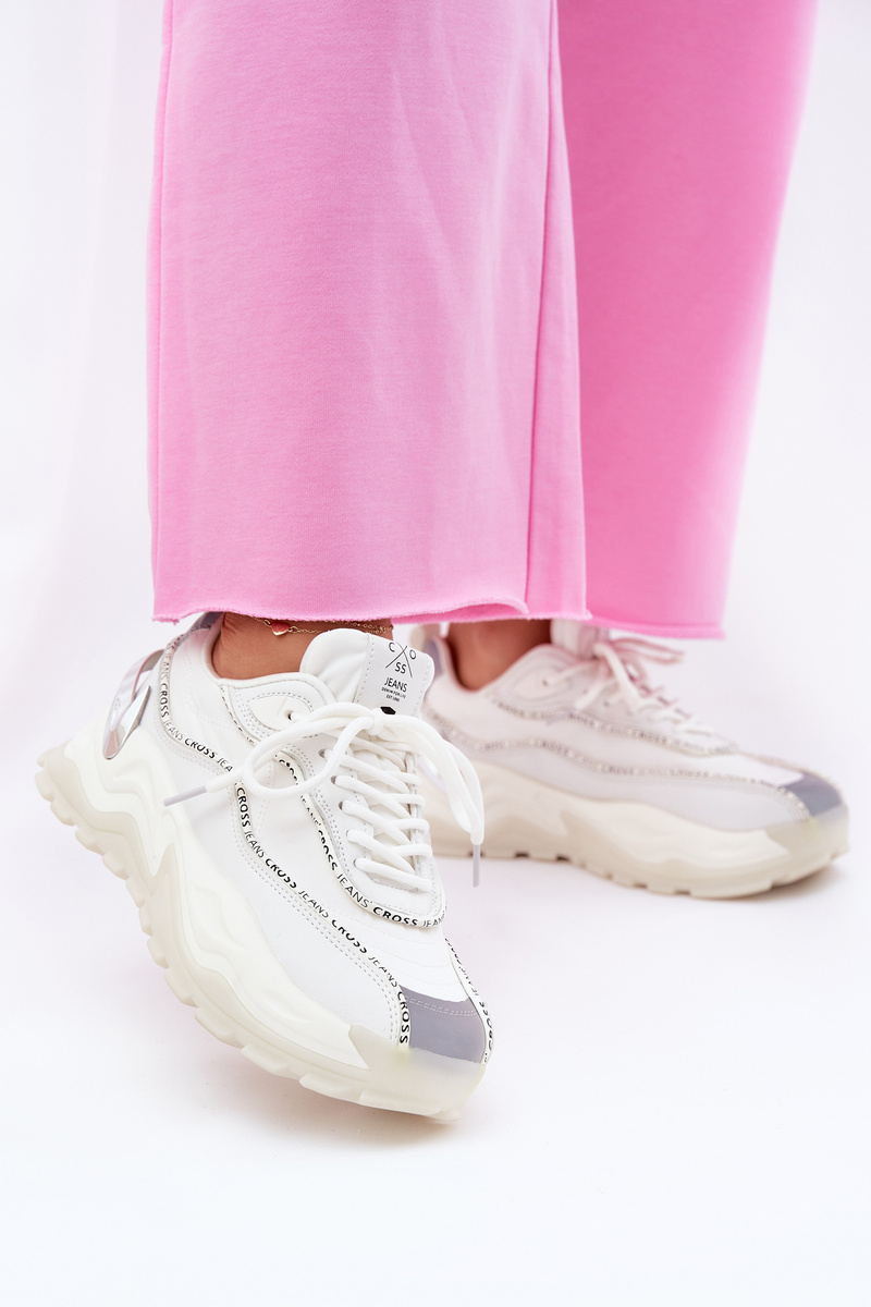 Women's sports shoes Cross Jeans II2R4017C white