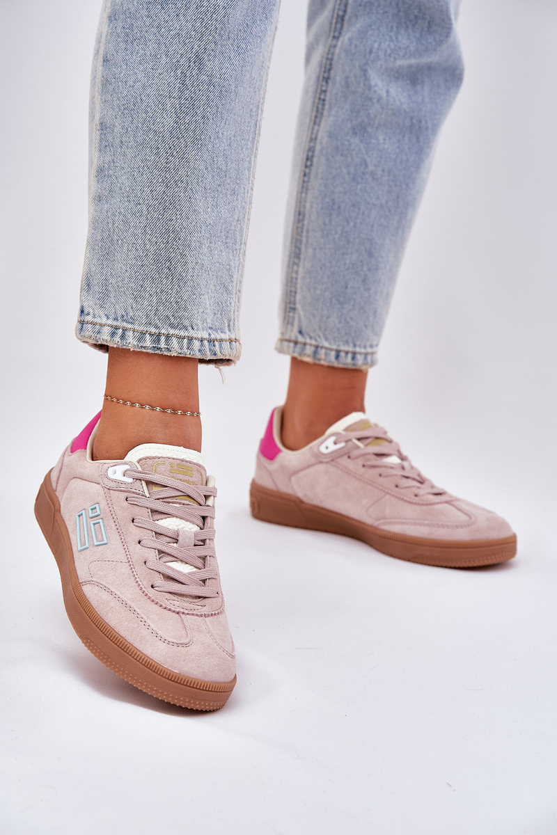 Semišové Športové Topánky Sneakers Dámske D.Franklin