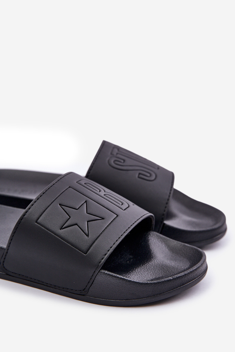 Foam slippers women&#039;s Big Star OO274040 black
