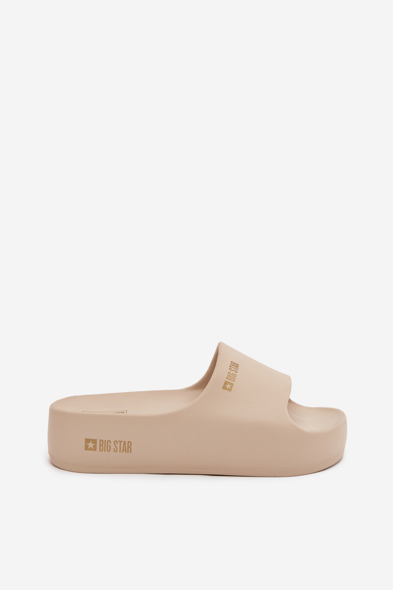 BIG STAR SHOES Dámske Penové Papuče Na Masívnej Platforme Big Star