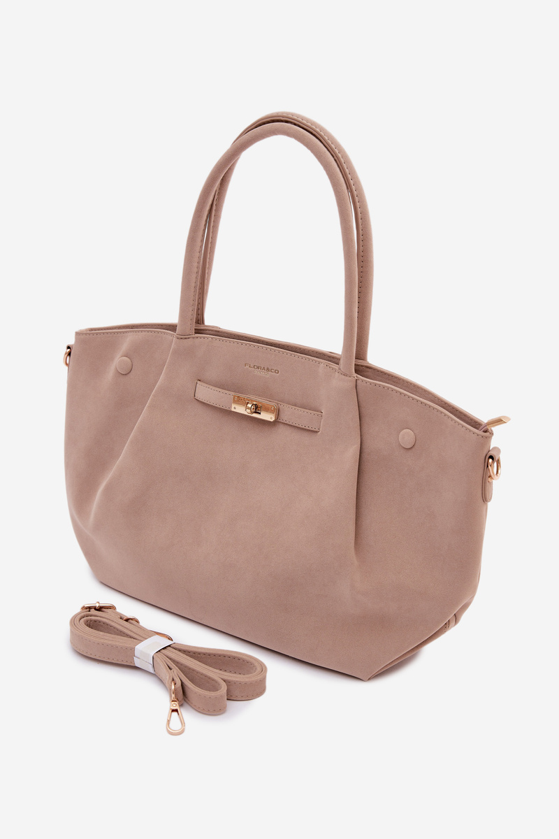 Bežová shopper taška Flora&Co Nellia
