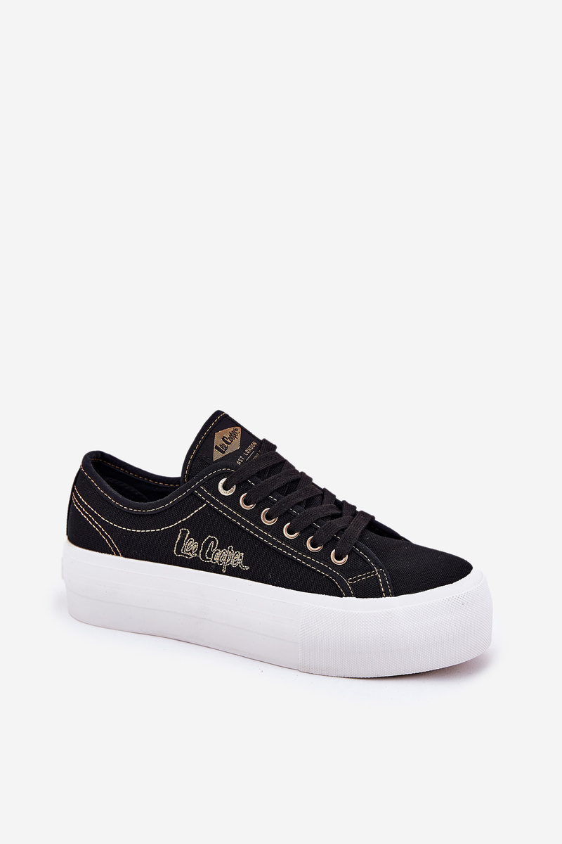 Dámske textilné tenisky na platforme Lee Cooper