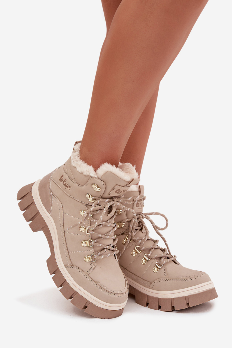 Zateplené dámske trappers Lee Cooper