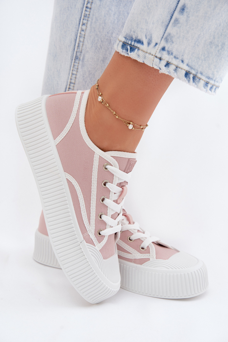 Дамски маратонки на платформа Big Star