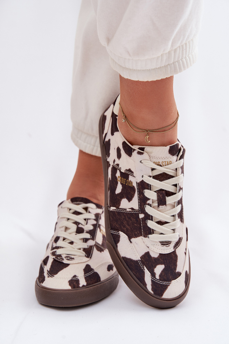 Дамски маратонки Big Star с лепенки